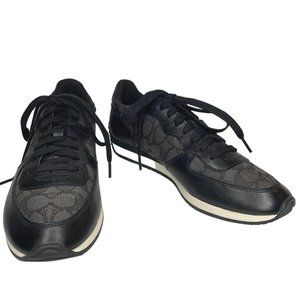 Coach Black Farah Sneakers Size 9